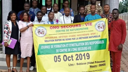 POUR LA LOCALISATION ET LE TRAITEMENT DES DOULEURS : L&rsquo;Ong Secours-Vie forme des naturopathes