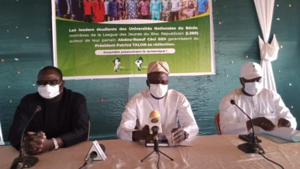 POUR LA RÉÉLECTION DU PRÉSIDENT TALON : La League des jeunes du Br et leur parrain Abdou-Raouf Sidi en congrès à Parakou