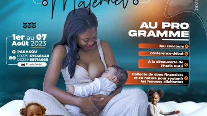 POUR LA SEMAINE MONDIALE DE L&rsquo;ALLAITEMENT MATERNEL 2023 : Fharia Nutri organise une conférence débat