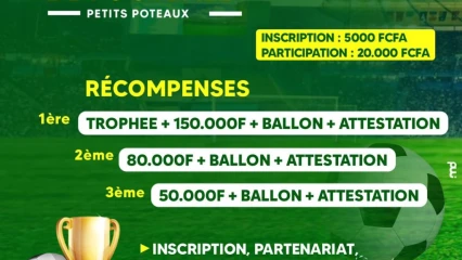 POUR LES FÉRUS DU FOOTBALL : Un tournoi de petits camps bientôt organisé à l&rsquo;Université de Parakou 