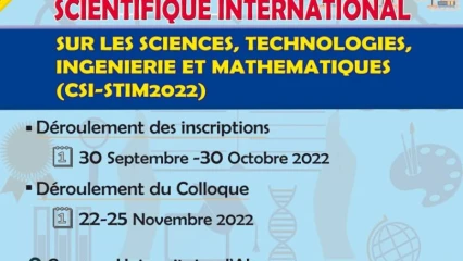 PREMIER COLLOQUE SCIENTIFIQUE INTERNATIONAL DE L&rsquo;UNSTIM D&rsquo;ABOMEY : Les participants attendus du 22 au 25 novembre prochain . Voici les activités prévues
