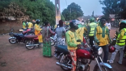 RÉFORME DES TENUES DES CONDUCTEURS DE TAXIS-MOTOS A PARAKOU : La répression a démarré