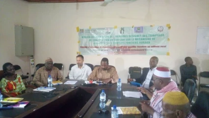 REGLEMENT DES CONFLITS FONCIERS RURAUX DANS LE BORGOU  : Le Propfr/Giz et le Tpi de Parakou forment les membres des tribunaux de conciliation