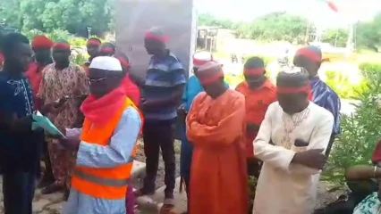 SIT-IN À LA MAIRIE DE SÉGBANA :  La S.e décriée par les agents de la mairie
