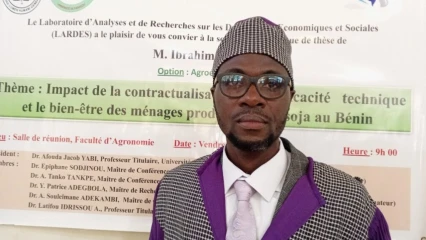 SOUTENANCE DE THÈSE DE DOCTORAT À L&rsquo;UNIVERSITÉ DE PARAKOU : Ibrahima Issahou élevé au grade de docteur en sciences agronomiques