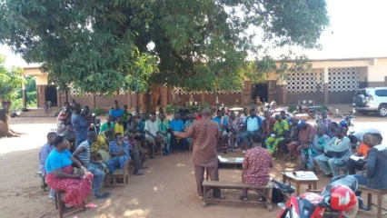 TENUE EFFECTIVE DU CONSEIL D&rsquo;ARRONDISSEMENT DE MASSI DANS LA COMMUNE DE ZOGBODOMEY  : David Towedje et ses Ca se conforment à la loi