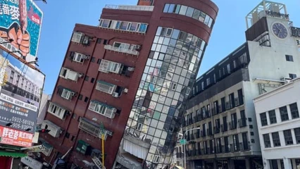 TREMBLEMENT DE TERRE À TAÏWAN : Au moins sept morts, 736 blessés et des immeubles effondrés