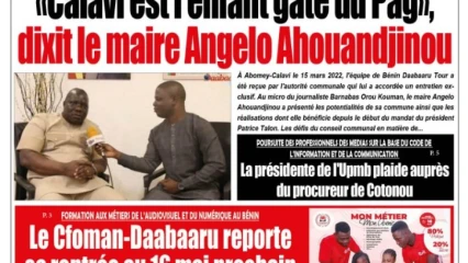 UNE DU JEUDI 14 AVRIL 2022