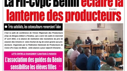 UNE DU JEUDI 28 AVRIL 2022