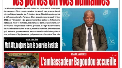 UNE DU MARDI 28 JUIN 2022