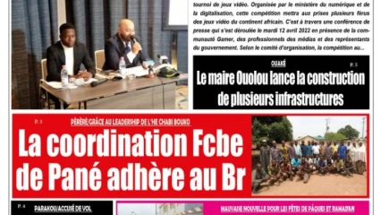 UNE DU MERCREDI 13 AVRIL 2022