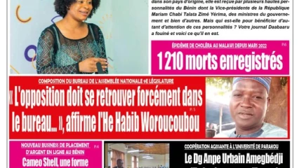 UNE DU VENDREDI 10 FÉVRIER 2023