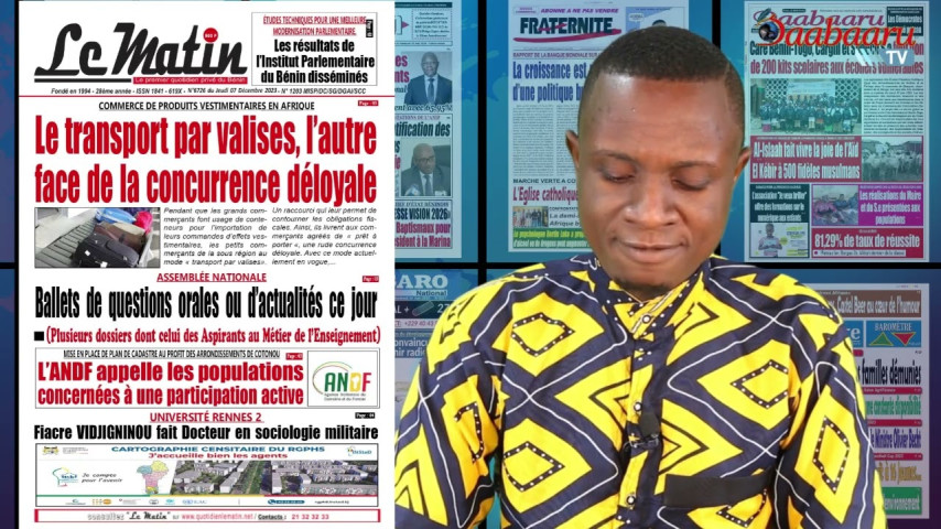 REVUE DES TITRES DE CE JEUDI 07 DECEMBRE 2023