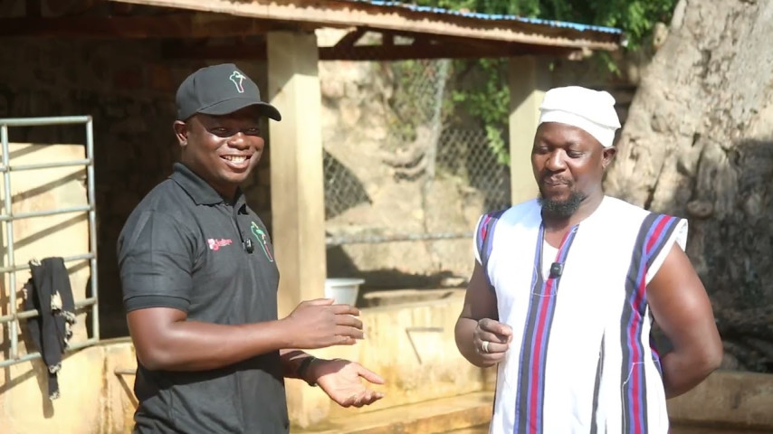 BÉNIN DAABAARU TOUR 6: À la découverte de la source d'eau Sakaré de Kouandé