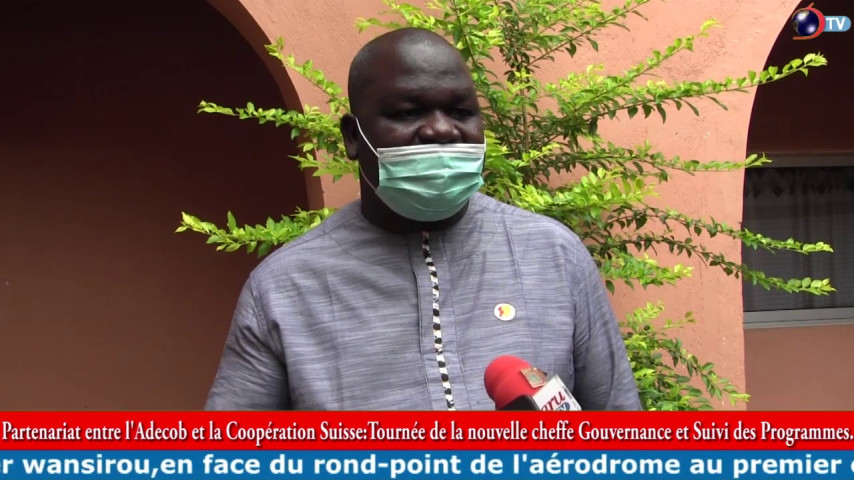 PARTENARIAT ADÉCOB COOPÉRATION SUISSE: Tournée de la nouvelle cheffe Gouvernance