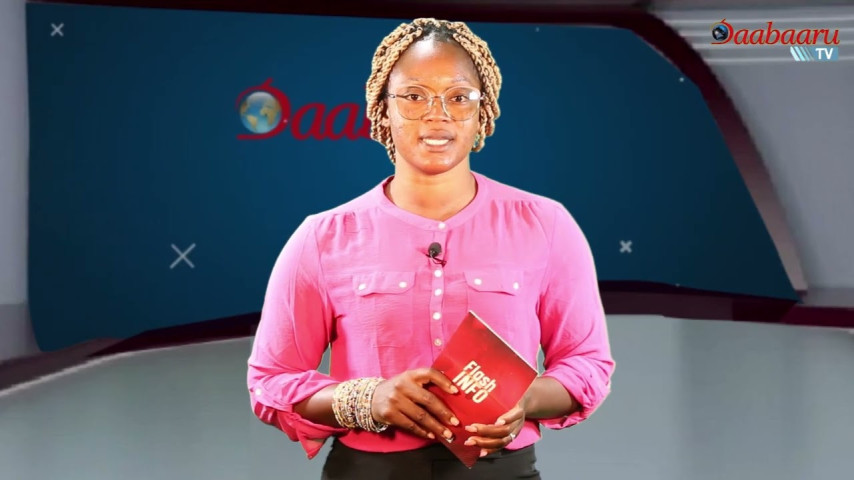 FLASH INFO DE CE LUNDI 20 NOVEMBRE 2023 SUR DAABAARU TV