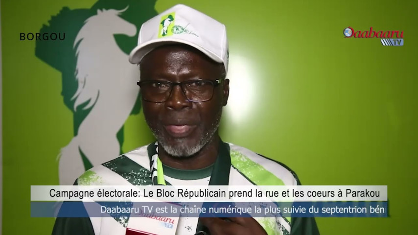 CAMPAGNE ÉLECTORALE : Le BR prend la rue et les cœur à Parakou