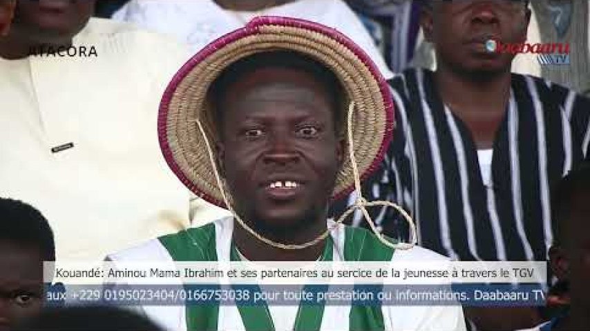 KOUANDÉ : Aminou Mama Ibrahim et ses partenaires au service de la jeunesse à travers le TGV