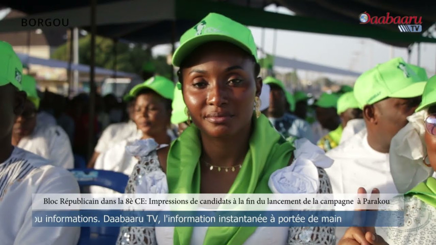 BR DANS LA 8È CE : Impressions de candidats après le lancement de la campagne à Parakou