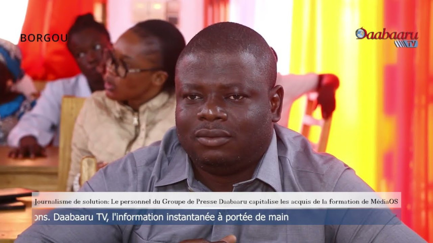 JOURNALISME DE SOLUTION: Le personnel de Daabaaru capitalise les acquis de la formation de MédiaOS