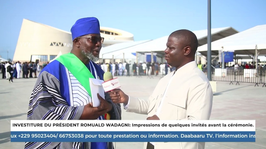 INVESTITURE DU PRÉSIDENT ROMUALD WADAGNI : Impressions de quelques invités avant la cérémonie