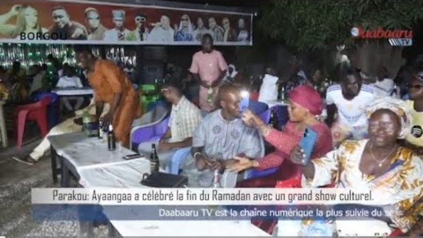 PARAKOU : ANYAAGAA CÉLÈBRE LA FIN DU RAMADAN AVEC UN GRAND SHOW culturel