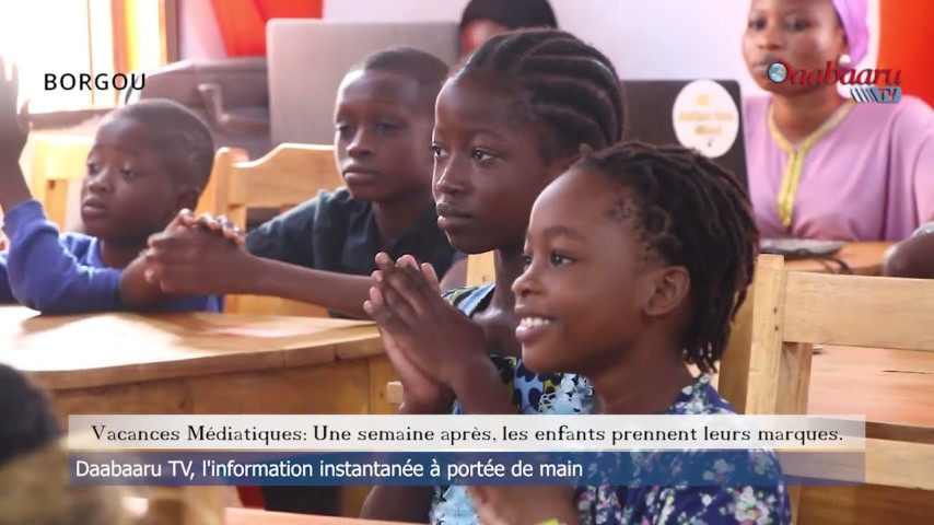 Vacances Médiatiques : une semaine après, les enfants prennent leurs marques