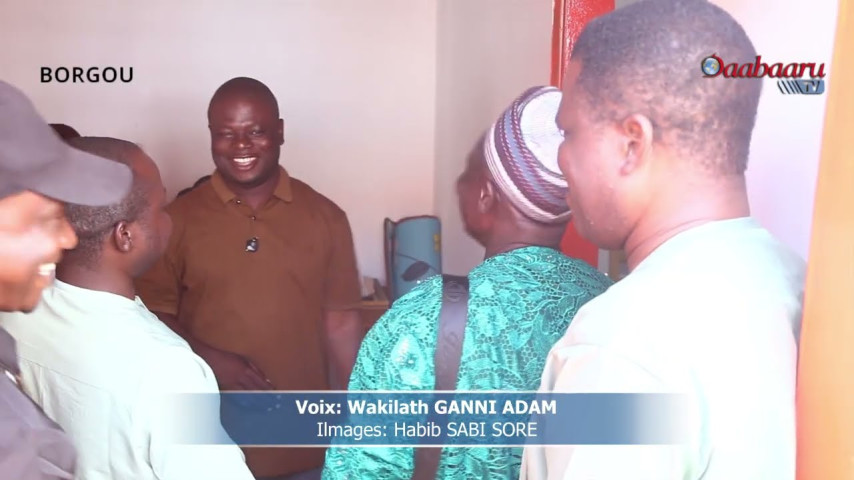 PARAKOU M: La délégation communale de Kérou, conduite par le maire en visite au siège de Daabaaru