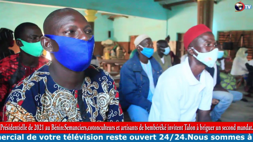 BÉNIN: Semanciers, Contonculteurs et artisans de Bembéréké invitent Talon à briguer un second mandat