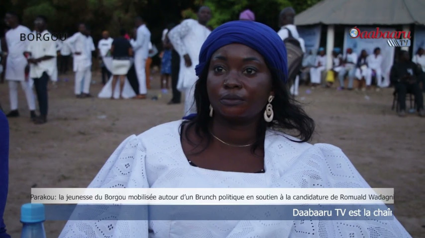 PARAKOU : LA JEUNESSE DU BORGOU MOBILISÉE AUTOUR DE ROMUALD WADAGNI