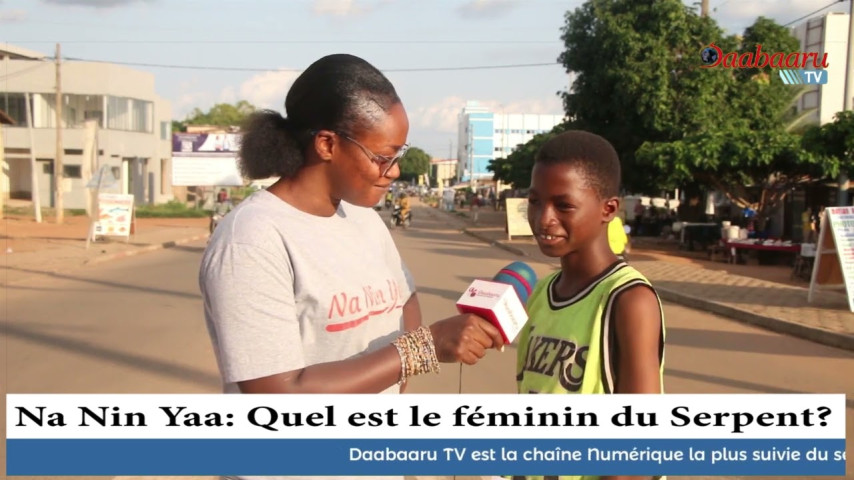 NAN NIN YAA : Quel est le féminin du serpent ❓