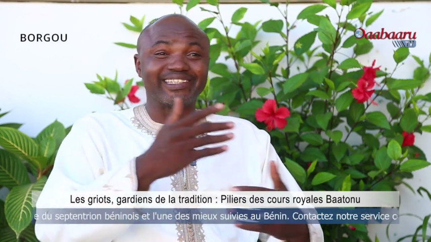 Les griots, gardiens de la tradition : piliers des cours royales Baatonu