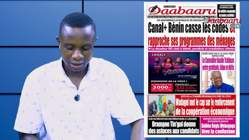 REVUE DES TITRES DES JOURNAUX DE CE MERCREDI 10 JUIN 2026