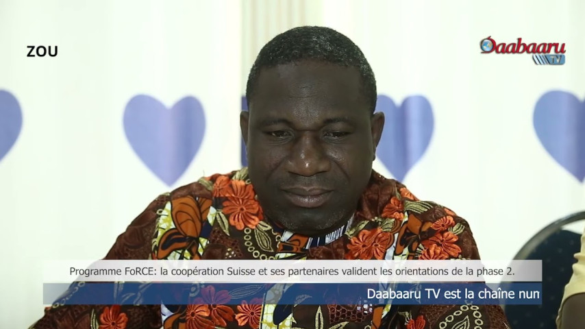 PROGRAMME FoRCE: LA COOPÉRATION SUISSE ET SES PARTENAIRES VALIDENT LES ORIENTATIONS DE LA PHASE 2