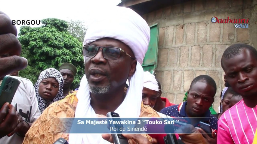 GAANI DE SINENDÉ: Impressions et remerciements de sa Majesté Yawakina 3 'Touko Sari' Roi de Sinendé