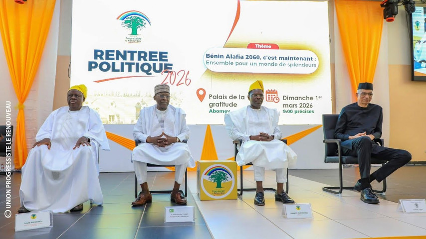 RENTRÉE POLITIQUE : l'Union Progressiste le Renouveau lance la bataille autour de Bénin Alafia 2060
