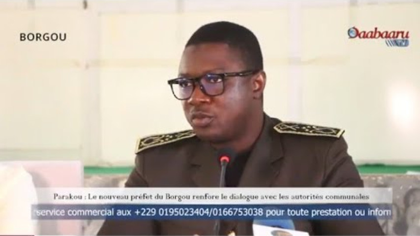 PARAKOU : le nouveau préfet du Borgou renforce le dialogue avec les autorités communales