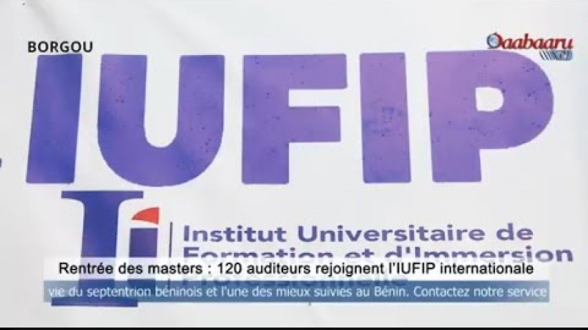 Rentrée des masters: 120 auditeurs rejoignent l’IUFIP internationale.