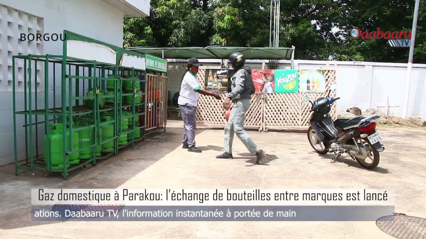 GAZ DOMESTIQUE À PARAKOU: L’échange de bouteilles entre marques est lancé.