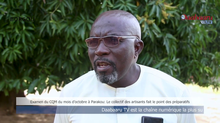 EXAMEN DU CQM À PARAKOU : Le collectif des artisants fait le point des préparatifs