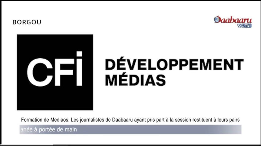FORMATION DE MEDIAOS:Les journalistes de Daabaaru ayant pris part restituent à leurs pairs