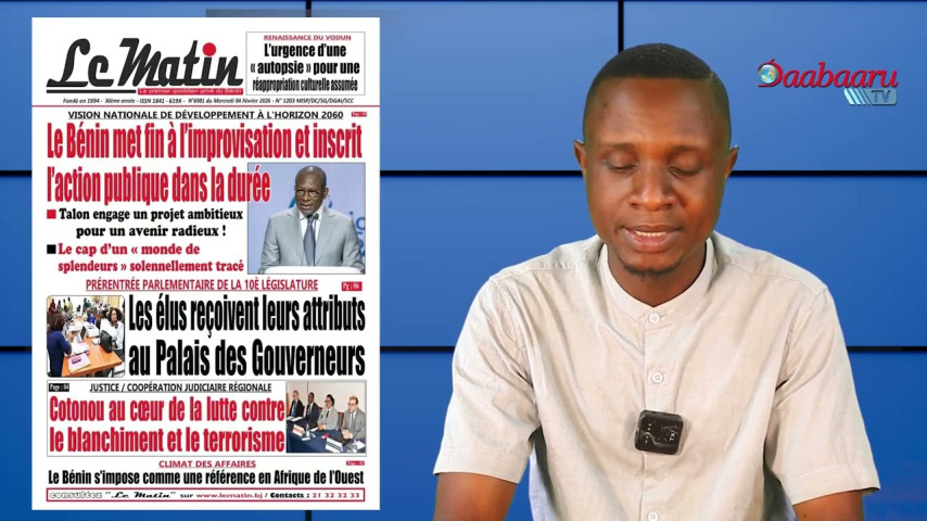 REVUE DES TITRES DES JOURNAUX DE CE MERCREDI 04 FÉVRIER 2025