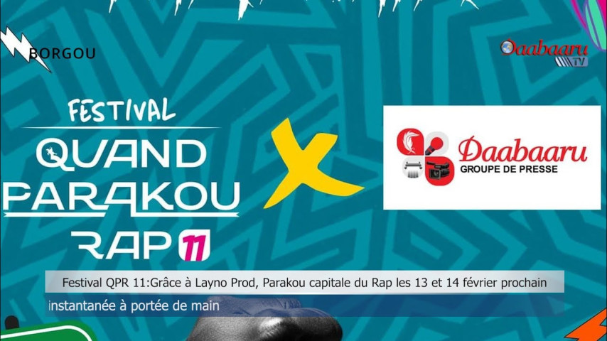FESTIVAL QPR 11: Grâce à Layno Prod, Parakou capitale du Rap les 13 et 14 février prochain
