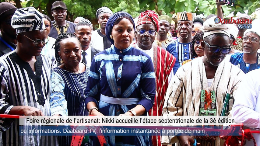 « FOIRE RÉGIONALE DE L'ARTISANAT : Nikki accueille l’étape septentrionale de la 3e édition »