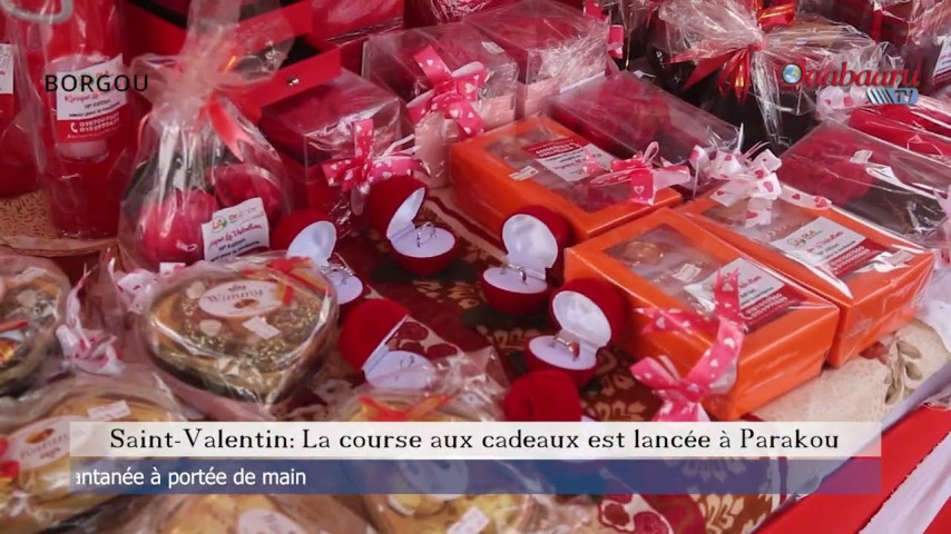 SAINT VALENTIN : La course aux cadeaux est lancée à Parakou
