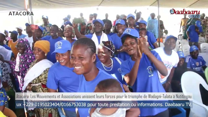 ATACORA :Les Mouvements et Associations unissent leurs forces pour le triomphe de Wa–Ta à Natitingou