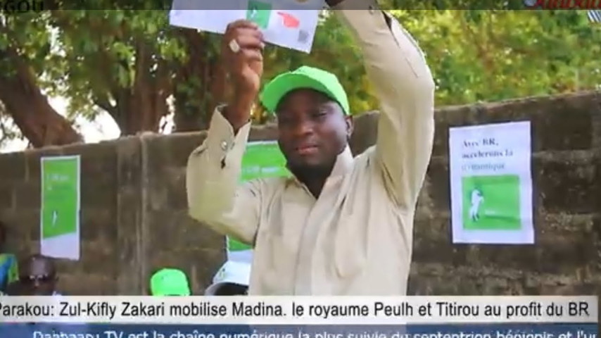 Parakou: Zul-Kifly Zakari mobilise les quartiers Madina, le royaume Peulh et Titirou au profit du BR