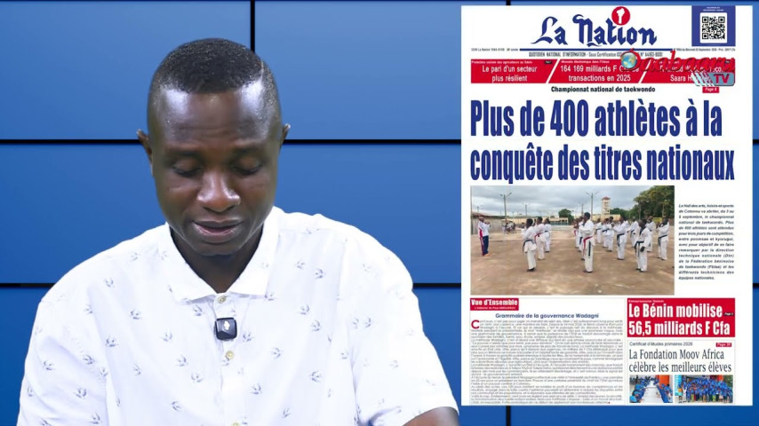 REVUE DES TITRES DES JOURNAUX DE CE MERCREDI 02 SEPTEMBRE 2026