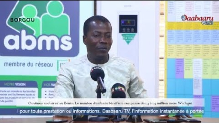 CANTINES SCOLAIRES AU BÉNIN : Le nombre d’enfants bénéficiaires passe de 1,4 à 1,9 million