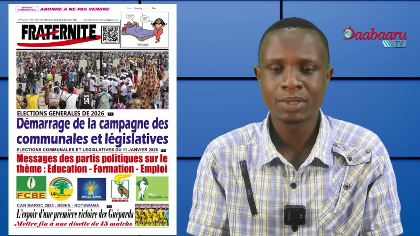 REVUE DES TITRES DES JOURNAUX DE CE VENDREDI 26 DECEMBRE 2025